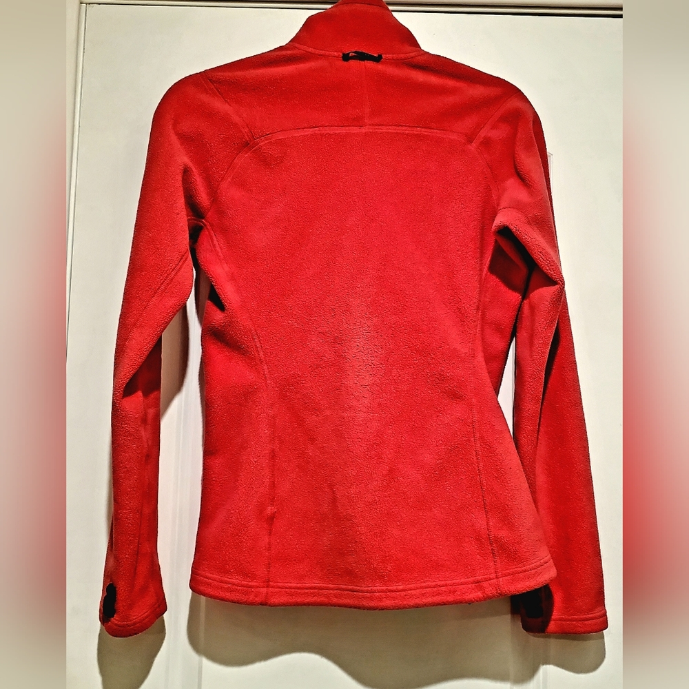 ✨️HP✨️The North Face Full Zipper Fleeve Jacket Hot Pink  Size Small - Picture 3 of 9